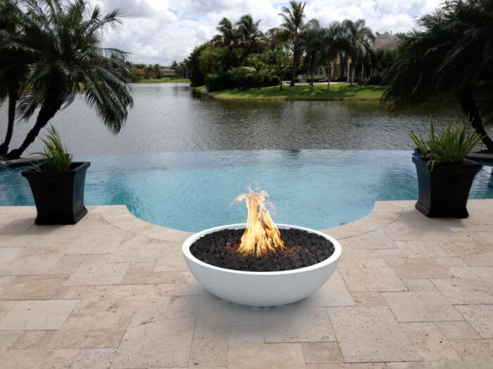 33" Sedona GFRC Fire Bowl- OPT-33RFO