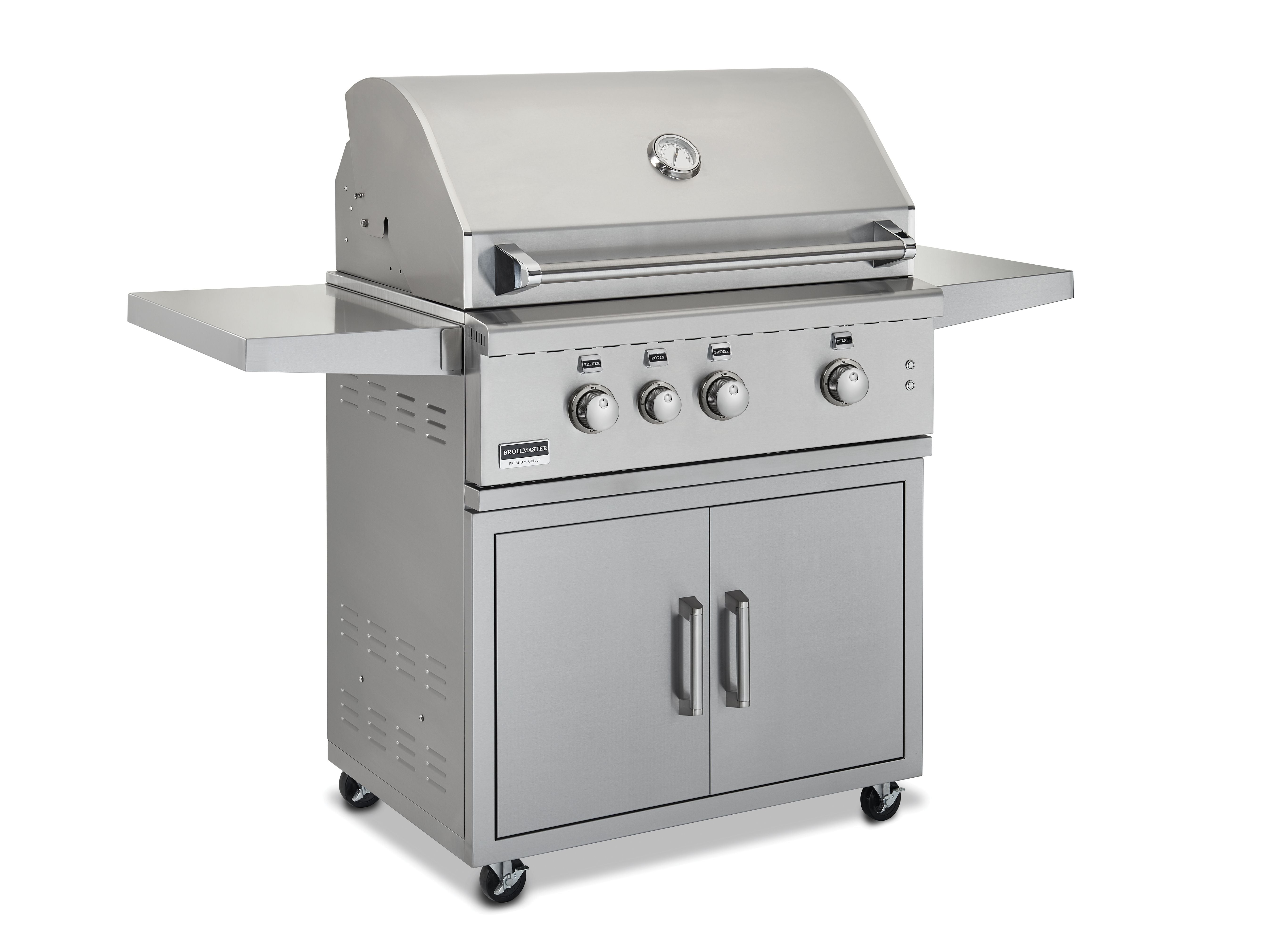 Broilmaster 34-Inch 3 Burner Grill BSG343N + BSACT34